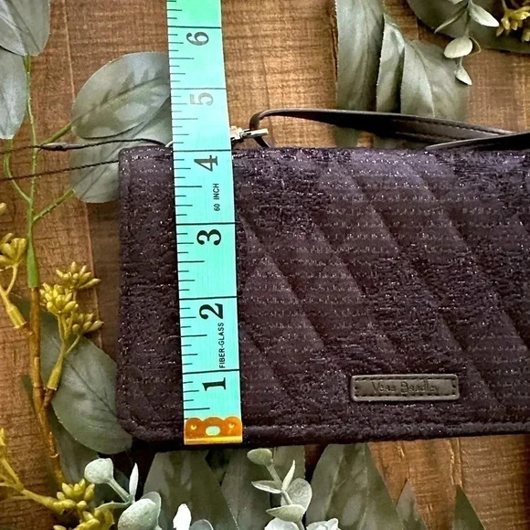 Vera Bradley Purse - Black Adjustable Versatile Bag New With Tags - Picture 9 of 12